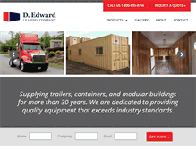 Tablet Screenshot of dedward.com